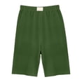thumbnail image 4 of Birdeem Girls Casual Spring and Summer Solid Elastic Waist Kids Shorts, 4 of 12
