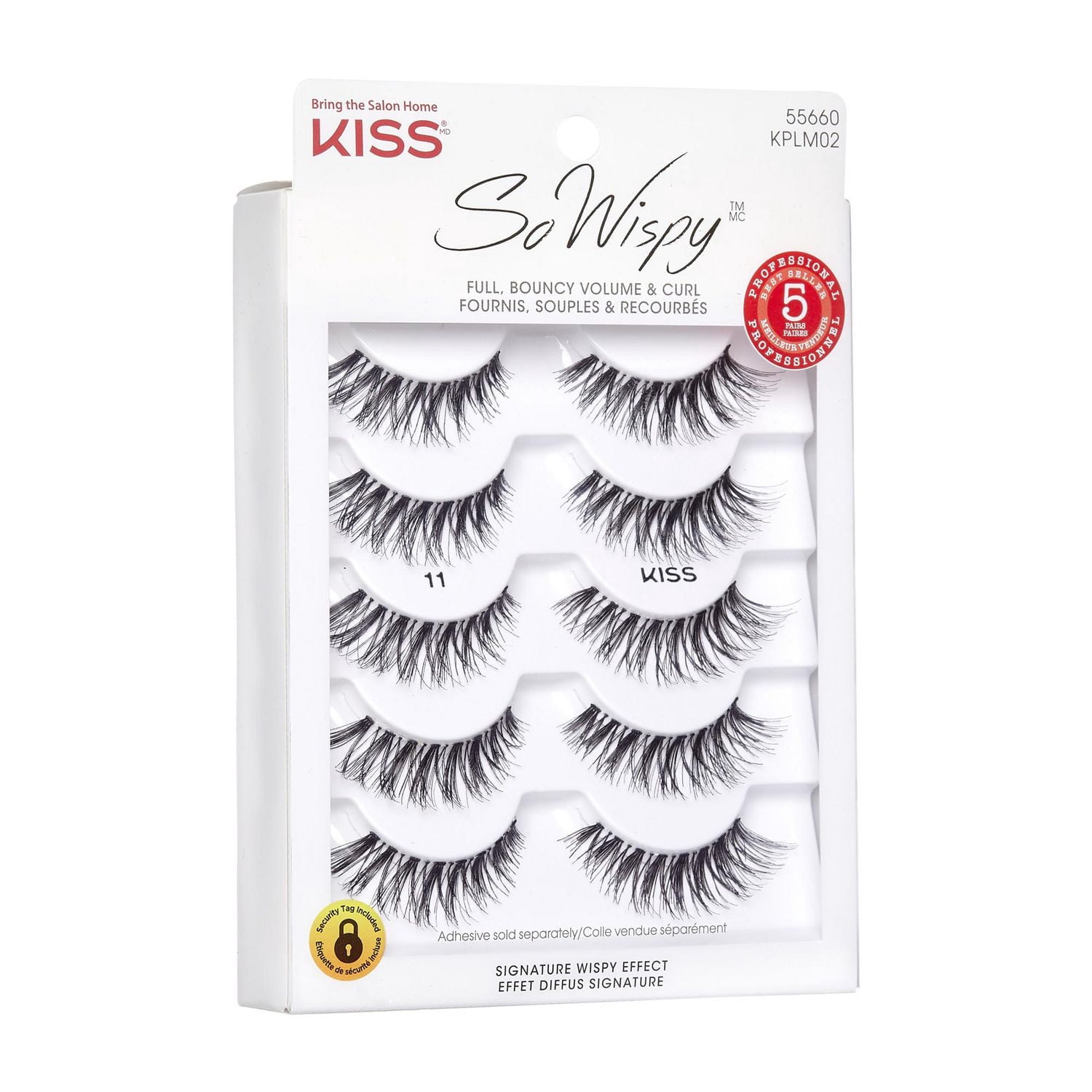 KISS : Faux cils Ever Ez - Multi-emballage - 11