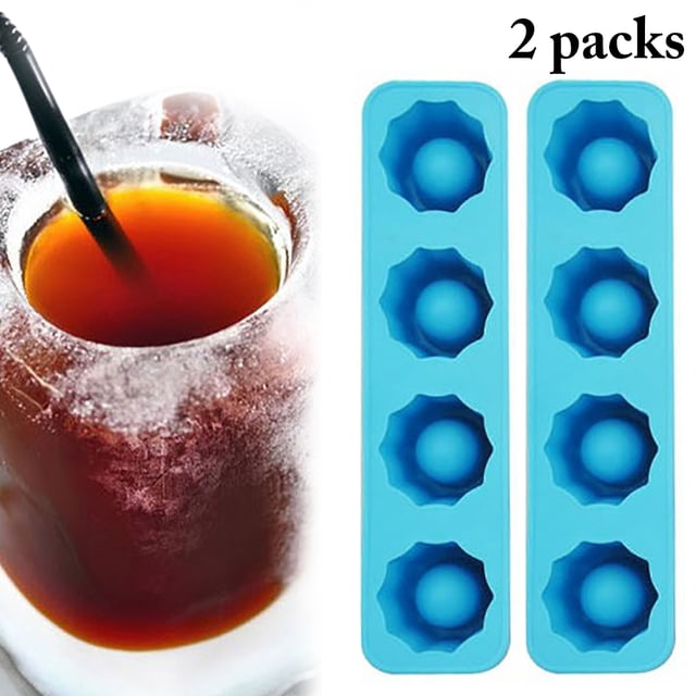 Ice Cube Mold Creative Multi-purpose 4-Cavity DIY Shot Glass Mold Ice Cube Tray