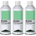 thumbnail image 2 of Réfrigérant Anti-Fuites R290 - Liquide à Chargement Vertical Auto-Obturant pour Canette - 8 oz, Lot de 3 - pour Utilisation avec Robinet de Canette Auto-Obturant 7/16â€ (Non Inclus) - pour Systèmes Conçus pour R290 - Fabriqué aux É.-U., 2 of 10