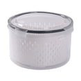 thumbnail image 1 of CEHVOM Fruit Vegetable Storage Containers For Fridge Draining Fresh Containers 3 In 1 Produce Storage Containers Large Organizer Bins With Lid & Colander Clearance, 1 of 5