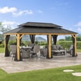 thumbnail image 1 of Sunjoy Mosquito Netting pour 12 pieds ×20 pieds. Gazebos, 1 of 9