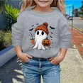 thumbnail image 2 of 2025 Mode Mignon Chandail Imprimé Fillette Col Rond Sans Capuche Long Chandails à Capuchon pour Ado Fille Manche Chandail, 2 of 4