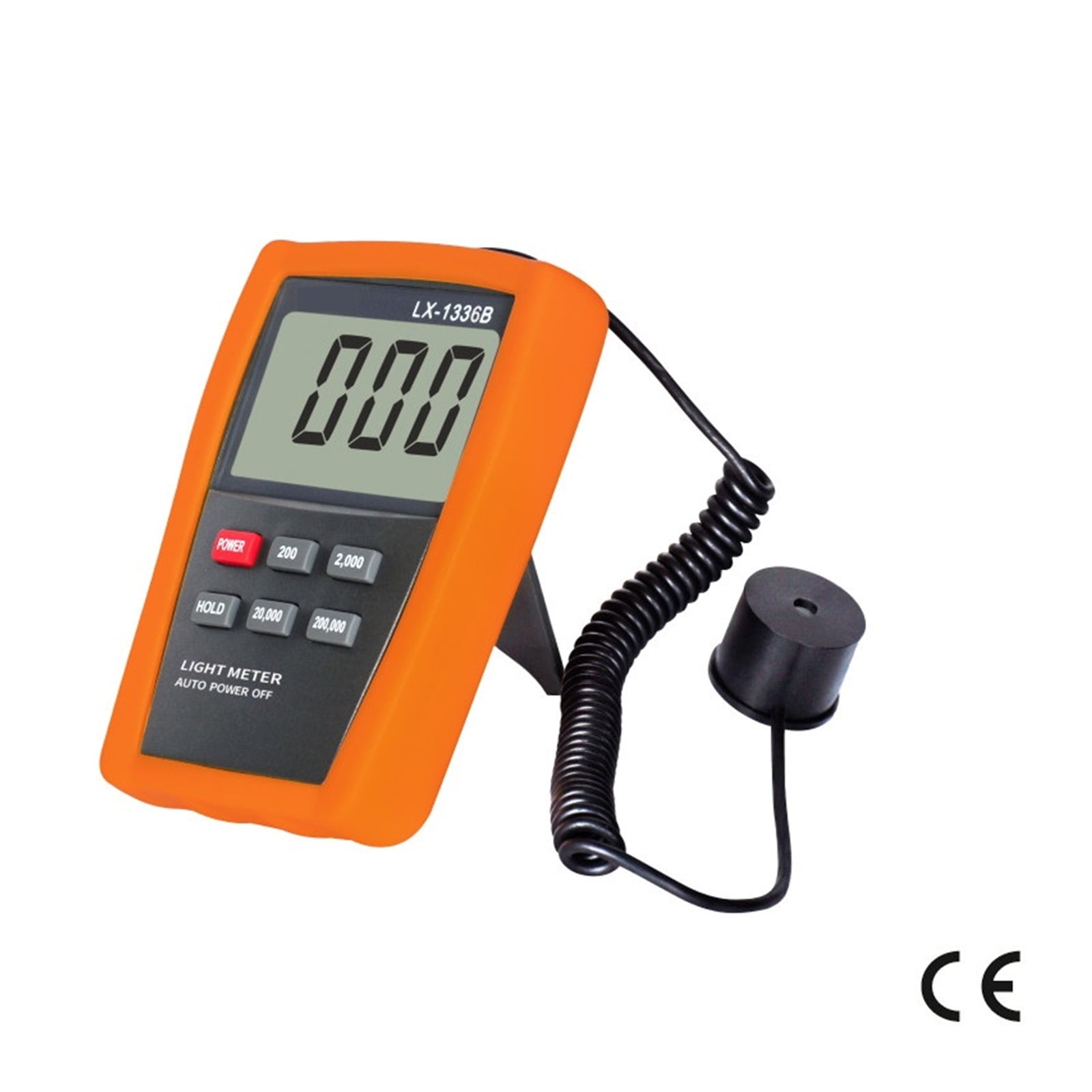 LCD Digital Lux Meter 10-200000 Cd/m² Light Meter Linear UV Brightness Detector For Eye CRT TV LED Screen Data Hold, Versatile Applications