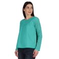 thumbnail image 3 of Moomaya Haut en Dentelle Style Victorien pour Femmes Manches Longues Tunique Décontractée Unie, 3 of 6