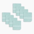 thumbnail image 1 of Mainstays Basics 8pk Washcloth Set, Teal, 1 of 5