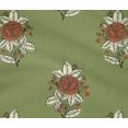 thumbnail image 4 of oneOone Cotton Flex Fabric Leaves & Floral Block Print Fabric BTY 40 Inch Wide, 4 of 4