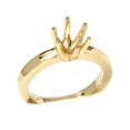thumbnail image 3 of Bague de Fiançailles Semi-Monture Solitaire en Or Jaune 14 K, 3 of 4