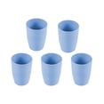 thumbnail image 1 of Aqestyerly Ensemble de Gobelets en Paille Plastique Réutilisables Empilables Gobelets Multicolores avec Couvercles pour Voyage Cuisine Bureau Usage pour Boire HWRETIE, 1 of 8