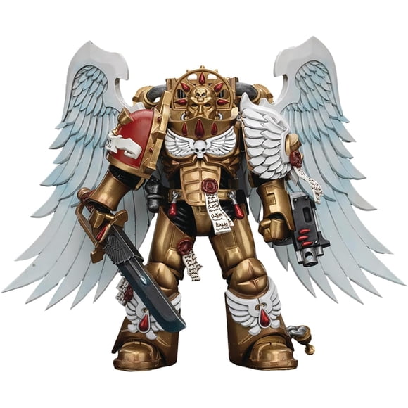 Warhammer 40000 5 Inch Action Figure 1/18 Scale - The Horus Heresy - Blood Angels Sanguinary Guard with Encarmine Sword