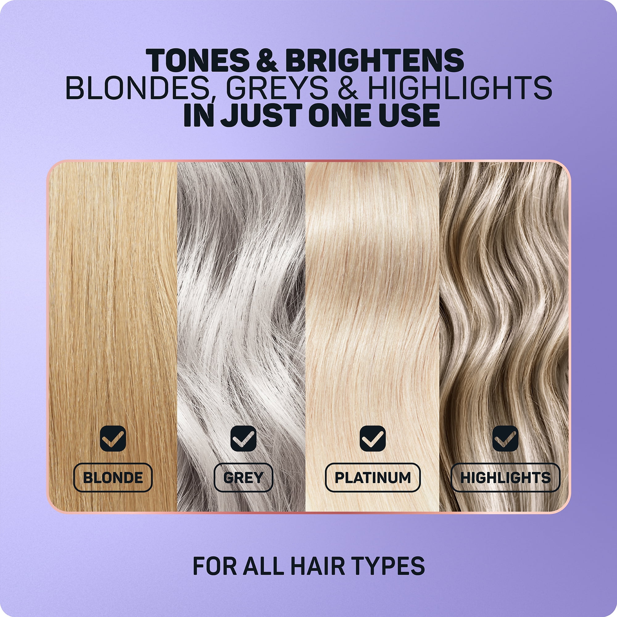 Marc Anthony Revitalisant Violet, Repair Blonde Rescueplex Soins des Couleurs - Neutralise les Tons Cuivrés et Répare les Liaisons
