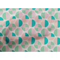 thumbnail image 4 of oneOone Organic Cotton Voile Fabric Circle Geometric Printed Fabric 1 Yard 42 Inch Wide, 4 of 4