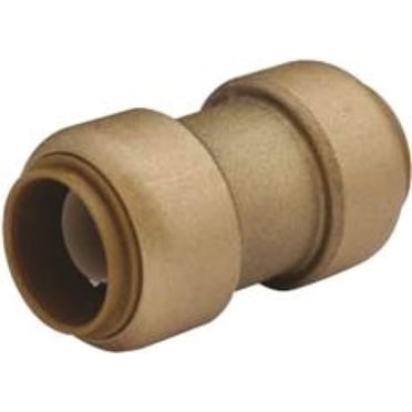 SHARKBITE PUSH FIT REDUCING COUPLING, 1cm X 1.3cm , LEAD FREE