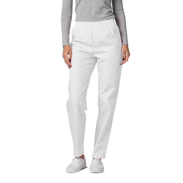 Adar Universal Scrubs for Women - Tapered Utility Cargo Scrub Pants