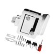 thumbnail image 3 of veasfak RV Door Lock Replacement Entry Door Lock Latch for Caravans Cargo Hauler Argent, 3 of 9