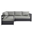 thumbnail image 1 of Modway Tahoe Sectionnel de Mobilier de Patio Extérieur 3 Pcs, Gris, 1 of 9