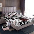 thumbnail image 1 of Erosebridal Baseball Bed Sheets Set Queen Size,Sports Patchwork Bedding Sets Queen Size,Ball Game Bedroom Decor,Breathable,4pcs, 1 of 7