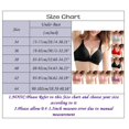 thumbnail image 2 of Fvwitlyh Wonderbra Front Button Lifting Bra Apricot Strapless Backless Sticky Push Up Bras For Women Red,34, 2 of 3
