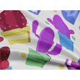 thumbnail image 5 of oneOone Polyester Lycra Feuilles & Imprimé Floral Bloc Tissu BTY 56 Pouces de Large, 5 of 5