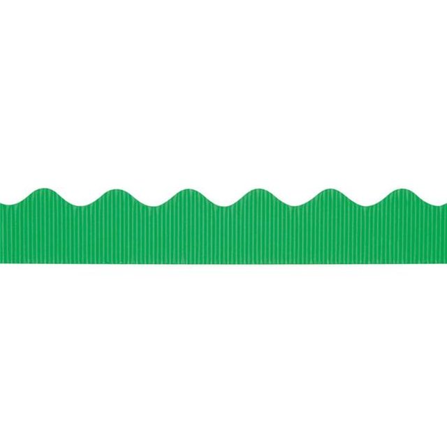 Pacon PAC37136-6 Bordure Décorative 2.25 Po x 50 Pi, Vert Pomme - 6 Rouleaux