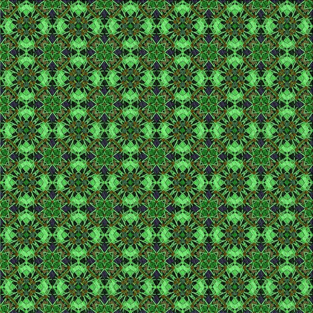 Ahgly Company Machine Washable Indoor Square Transitional Dark Forest Green Area Rugs, 7' Square
