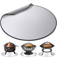 thumbnail image 1 of Tapis de Protection Ignifuge pour Foyer sous le Gril pour Terrasse et Patio, 1 of 11