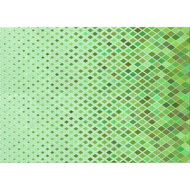 Ahgly Company Machine Washable Indoor Rectangle Transitional Green Area Rugs, 2' x 3'