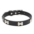 thumbnail image 1 of Collier pour Animal de Compagnie Mode Os en Métal Collier pour Chien Ajustable Collier pour Chat Collier pour Chiot, 1 of 9