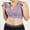Grey, variant on Comfortable Sports Bras on Clearance Women Solid Color Yoga Bras Plus Size Large Bra Sports Bra Full Bra Cup Tops Exercise Athletic Underwear Cotton Wireless Bra Orange