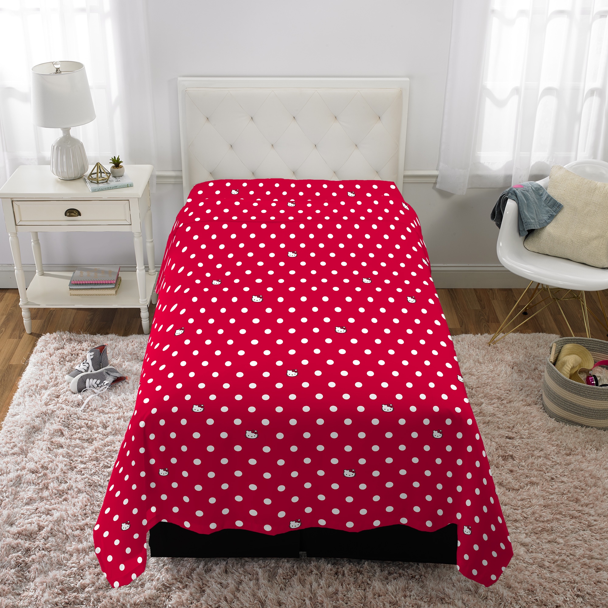 Hello Kitty "Big Bow Energy" Twin Sheet Set