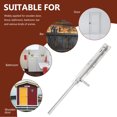 thumbnail image 3 of Slide Bolt Heavy Duty Slide Bolt Slide Shed Door Latch Lock Gate Latch for Wooden Fence, 3 of 8