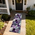 thumbnail image 5 of Corridor Stone Patterned Carpet 3D Pebble Pattern Entrance Carpet Washable Carpet Bathroom Stone Patterned Floor Mat Bedroom Long Bedside Mat Kitchen Floor Mat Throw Blanket Set Possum Blanket Lap, 5 of 5