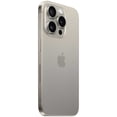 thumbnail image 2 of Restored Apple iPhone 15 Pro Fully Unlocked Natural Titanium 128GB - Excellent (Certified Refurbished), 2 of 5