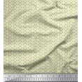 thumbnail image 1 of Soimoi Viscose Chiffon Fabric Geometric Small Print Fabric by The Yard 42 Inch Wide, 1 of 3