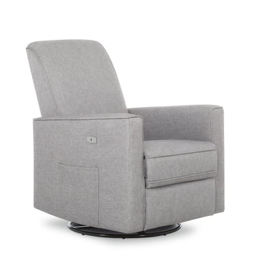 Evolur Harlow Deluxe Glider, Power Recliner, and Rocker With USB Charging Port