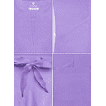 thumbnail image 4 of Adar Addition Go-Higher Scrub Set For Women - Notched V-Neck Scrub Top & Skinny Cargo Scrub Pants, 4 of 7
