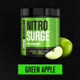 thumbnail image 2 of NITROSURGE Pre Workout Supplement - Endless Energy, Instant Strength Gains, Clear Focus, Intense Pumps - Nitric Oxide Booster & Preworkout Powder with Beta Alanine - 30 Servings, Green Apple, 2 of 9