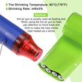 thumbnail image 5 of Unique Bargains 60mm Flat 10ft Light Green PVC Heat Shrink Tube Wraps Battery Wrap for Big Battery Pack, 5 of 5