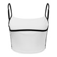 thumbnail image 4 of MIASHUI Womens Camisole Tank Tops Adjustable Spaghetti Strap Vest,White,S, 4 of 5