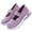 Purple, variant on Willtoo Orthopedic Shoes for Women Arch Support Running Shoes Lightweight Slip on Non Slip Work Shoes Knitted Mesh Stretch Comfortable 2026 Foam Shoes