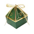 thumbnail image 1 of 50Pcs Candy Box with Ribbon Container Paper Chocolate Ribbon for Wedding Birthday Cookie Packaging Boxes Party Baby Shower Favor Decorations Supplies Green S, 1 of 7