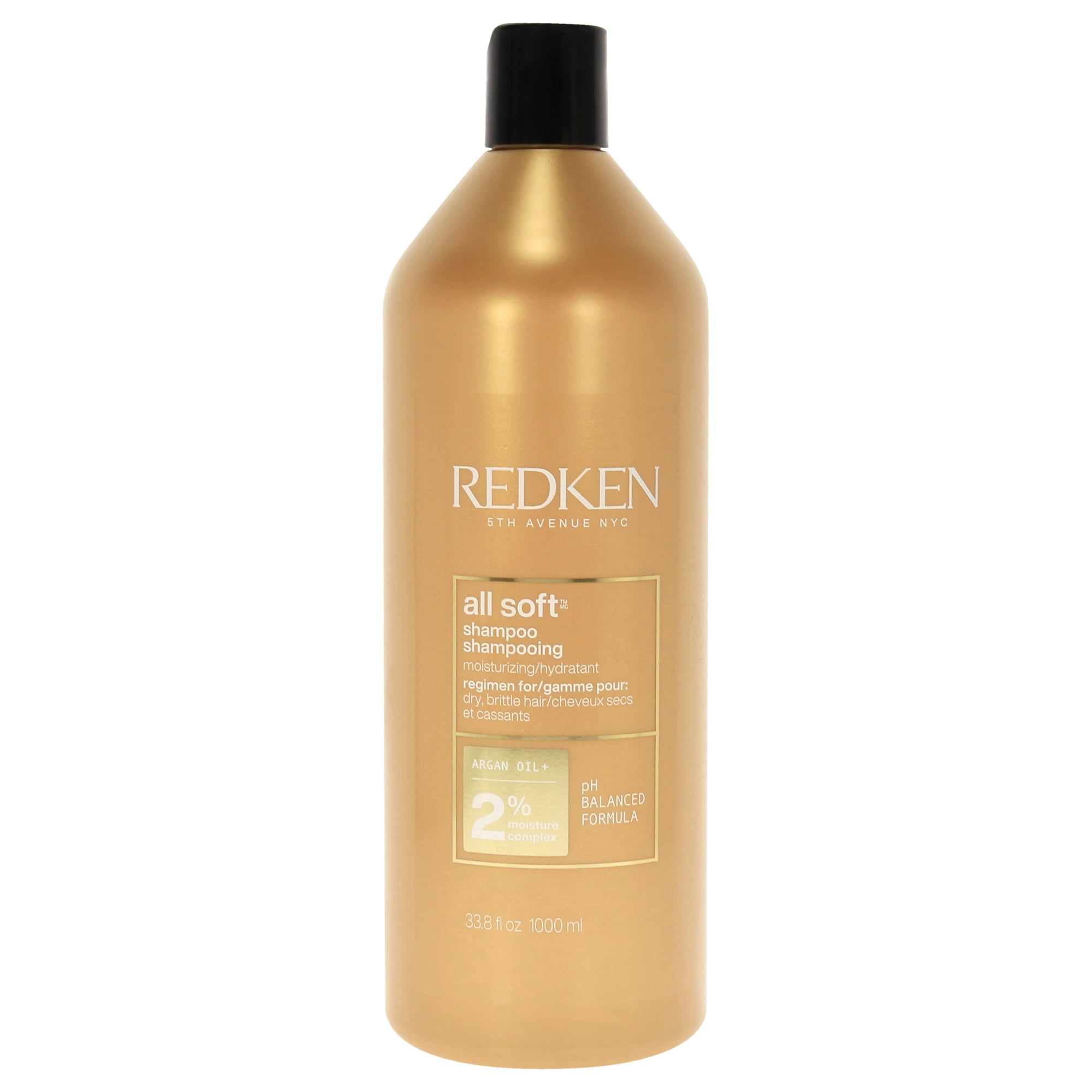 All Soft Shampoo-NP by Redken for Unisex - 33.8 oz Shampoo