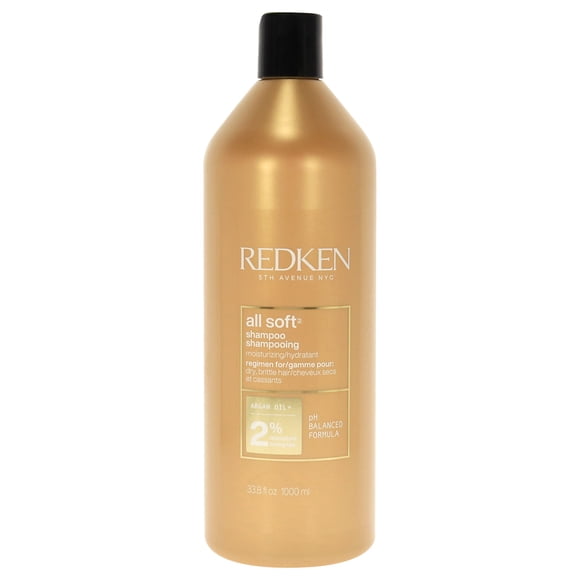 All Soft Shampoo-NP by Redken for Unisex - 33.8 oz Shampoo