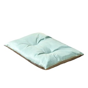 REK Dog Cat Beds Orthopedic Faux Leather Dog Bed Water Proof Coffee Outdoor Dog Bed Raised Dogs Bed Dog Cot Beds Small Medium Size Dogs Outside Pet Beds