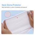 thumbnail image 4 of Cotton Neck Trachea Covers, Adjustable Soft Neck Stoma Protector White Wound Protection Skin Friendly  for Laryngectomy Tracheostomy, 4 of 7