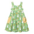 thumbnail image 1 of LOVZFMLL Jupe Débardeur d'Été pour Filles Style Occidental Jupe Princesse Robe Brodée Ajourée pour Filles Été, 1 of 1