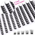 thumbnail image 3 of HSHDLDF Lash Extension 120Pcs Lash Clusters, DIY Eyelash Extension Natural Cluster Lashes Fluffy Wispy Lash Clusters Extension Full Volume Individual Lashes Cluster at Home 8-16mm ALICROWN, 3 of 7