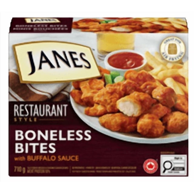 Janes Restaurant Style Buffalo Boneless Bites, 710g