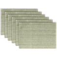 thumbnail image 1 of Fabstyles Set de table en coton classique décontracté Lot de 6 sets de table épais lavables en machine, 1 of 5