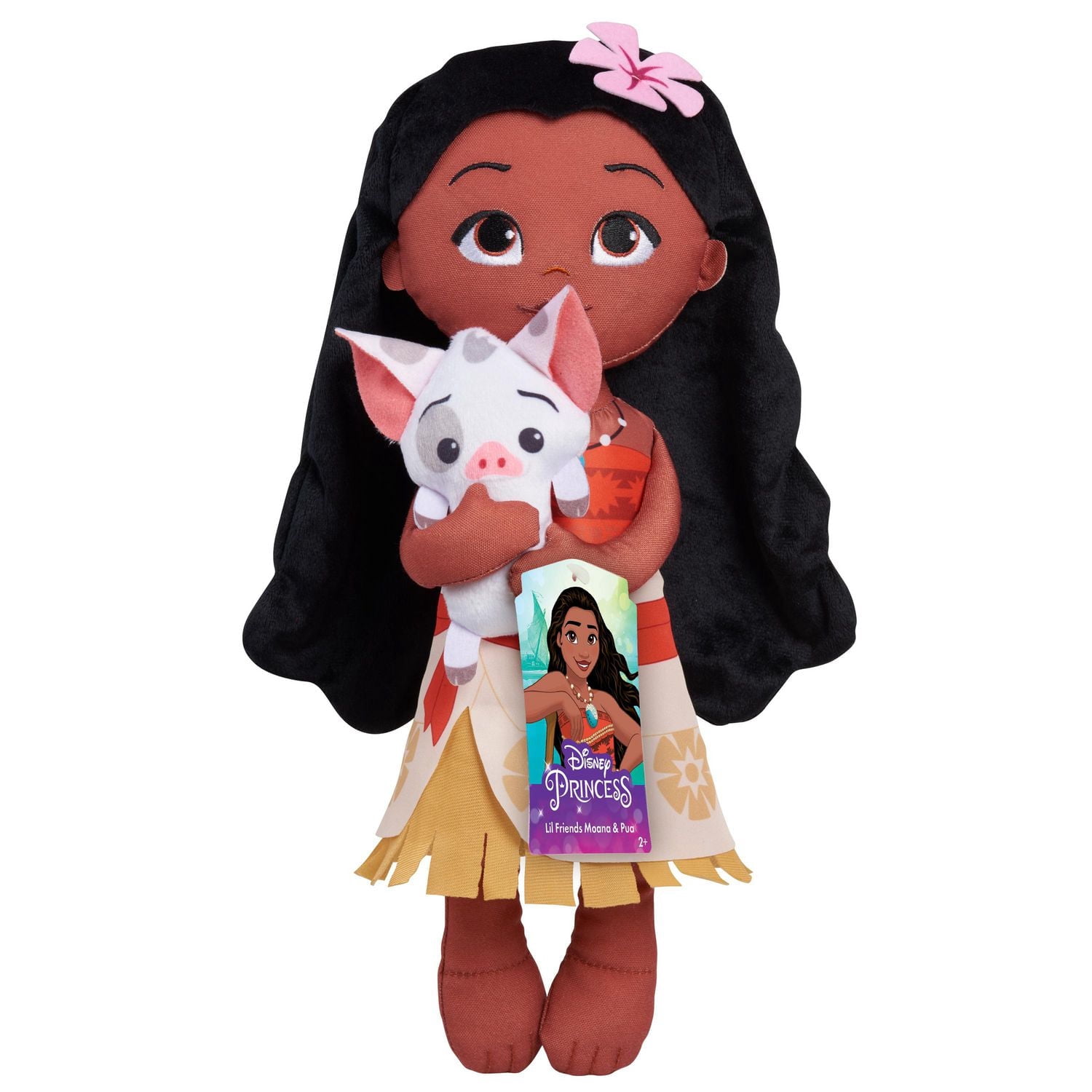 Peluche Moana & Pua Les petits amis des princesses Disney